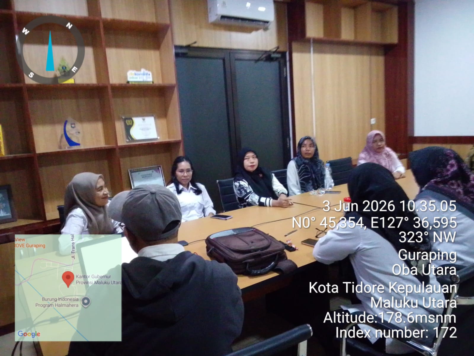 Jelang Peluncuran Fitur Kinerja Harian, Diskominfosan Malut Gelar Rapat Koordinasi